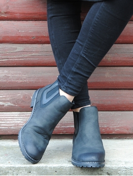 Ghete Dama Cu Elastic In Laterale Negre