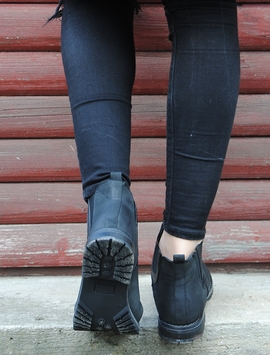 Ghete Dama Cu Elastic In Laterale Negre
