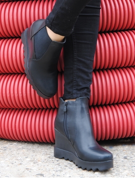 Botine Dama Talpa Ortopedica Negre
