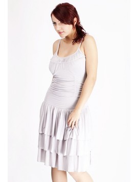 Rochie 20s Much？ Light Grey