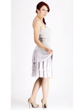 Rochie 20s Much？ Light Grey