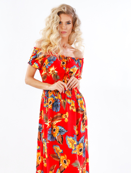 Rochie Dama Stery Three Rosu