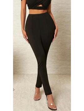 Pantaloni Dama Elegant Negru