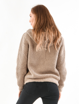 Hanorac Dama Comfy Puf Bej