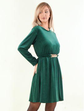 Rochie Dama ZashaGold Verde