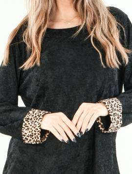 Bluza Dama EveaPrint Negru