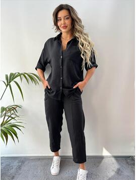 Compleu Dama 2 Piese Phebe Negru