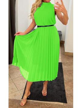 Rochie Dama Voal Iris Verde Deschis