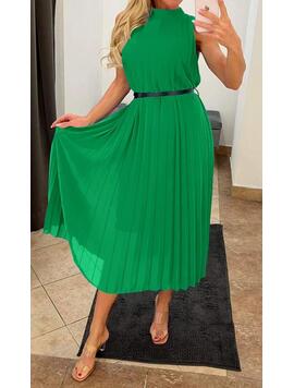 Rochie Dama Voal Iris Verde