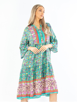 Rochie Dama ElviraStyle Turcoaz