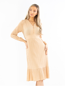 Rochie Dama Bumbac Ananda Bej