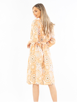 Rochie Dama Kalinda Portocaliu