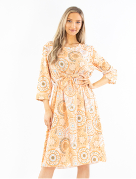 Rochie Dama Kalinda Portocaliu