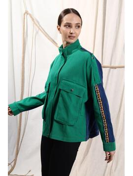 Jacheta Dama Denim Catherine Verde