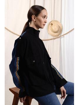 Jacheta Dama Denim Catherine Negru