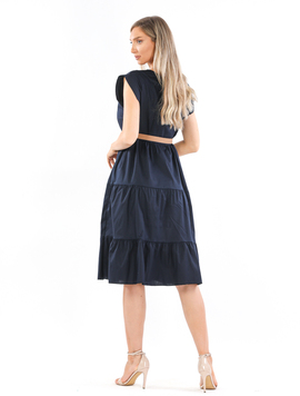Rochie Dama Rosanna Bleumarin