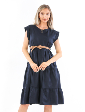 Rochie Dama Rosanna Bleumarin