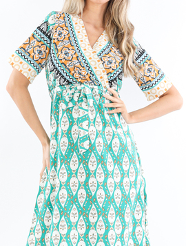 Rochie Dama JenniferStyle Verde