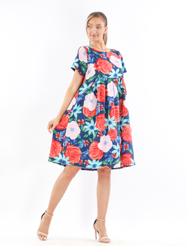 Rochie Dama Panza KBL Rose Bleumarin