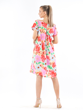 Rochie Dama Panza KBL Rose Crem