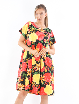 Rochie Dama Panza KBL Rose Negru