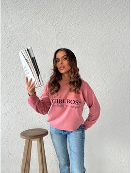 Hanorac Dama Bumbac GirlBoss Roz
