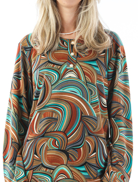 Bluza Dama Anthea Maro si Turcoaz