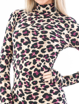 Bluza Dama Amelia Bej cu Mov