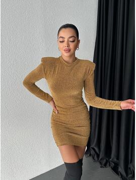 Rochie Dama ShineStar Bej