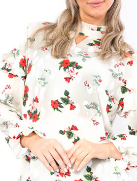 Bluza Dama FlowerNex Crem