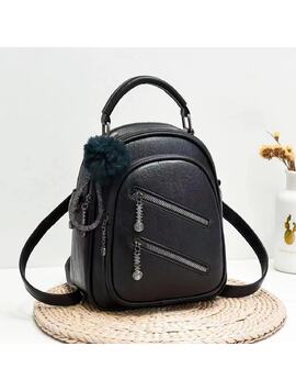 Rucsac Dama Puf Diagonal Negru