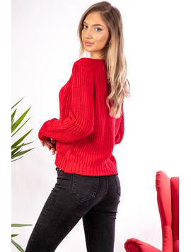 Pulover Dama Letys Rosu