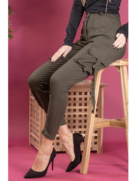 Pantaloni Dama Carkoss Kaki