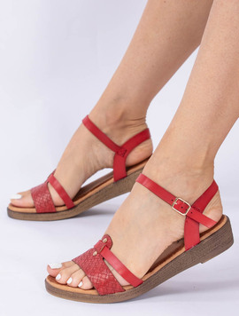 Sandale Dama Illarys Rosu Dep