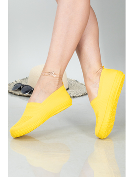 Espadrile Dama Oryzonn Galben Dep