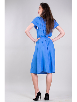 Rochie Dama Midi Brady Albastru