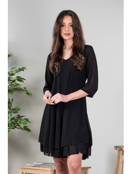 Rochie Dama Estrada Negru