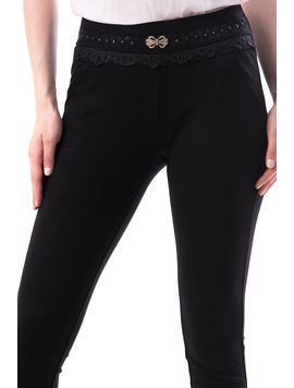 Pantaloni Dama Elastici Gumstye Negru