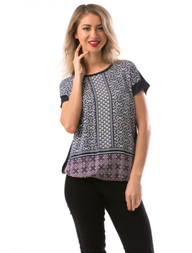 Bluza Dama FaceStih Bleumarin