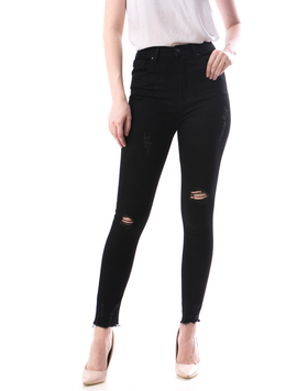 Jeans Dama Jgh156 Negru