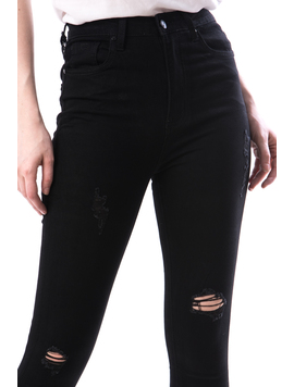 Jeans Dama Jgh156 Negru