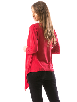 Blazer Dama CattyHigh Rosu