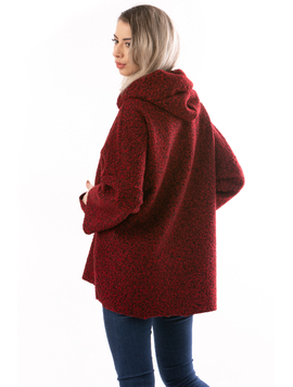 Cardigan Dama PowerPuff Grena