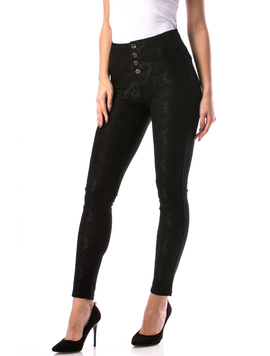 Pantaloni Dama Hly18 Negru