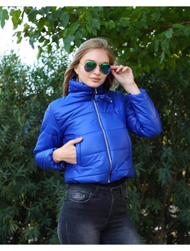 Geaca Dama Din Fas Trenzy90 Albastru