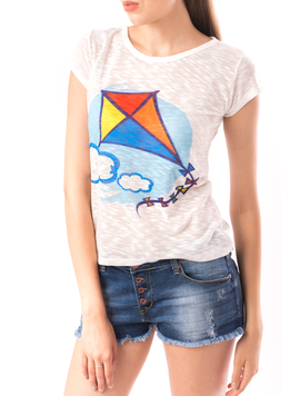 Bluza Dama SweetOrganic Panda  Alb