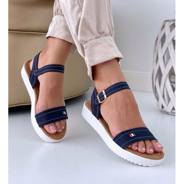 Sandale Dama Athena Bleumarin