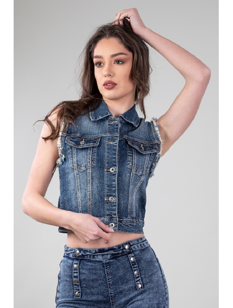 Vesta Dama Denim Liya Bleumarin zenda.ro