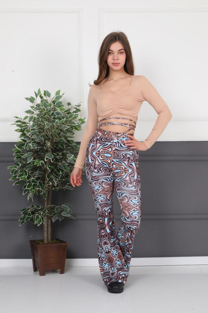 Pantaloni Dama Ynessa Three Bleu