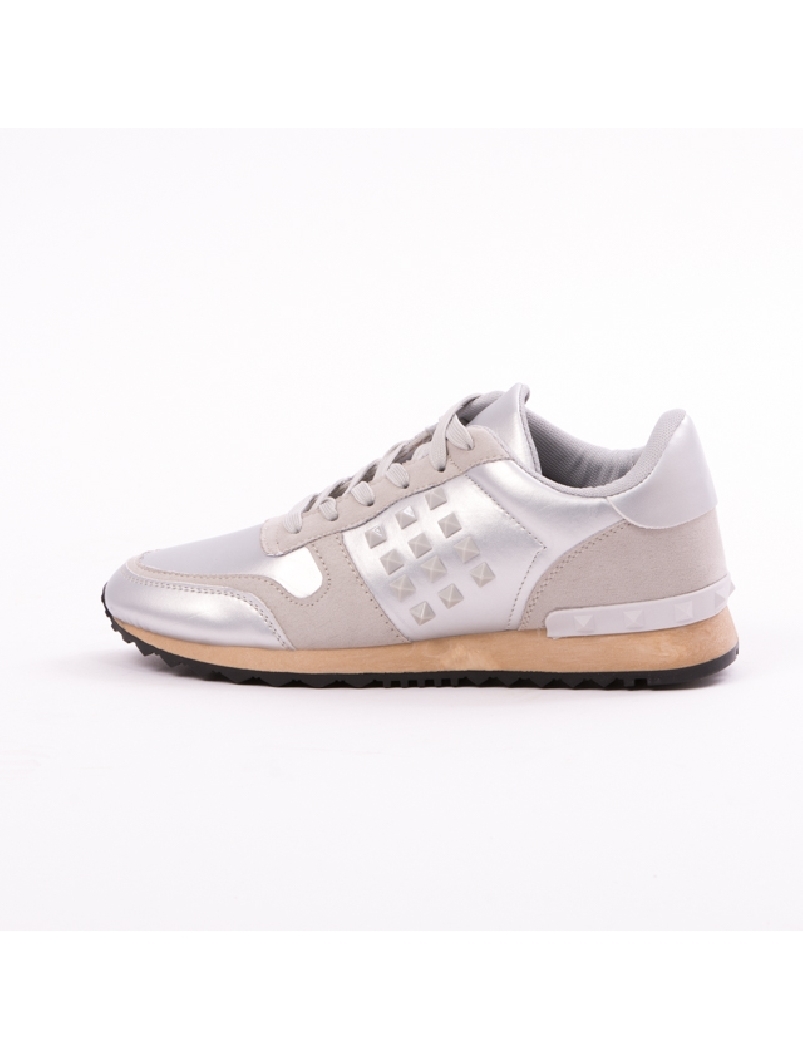 Pantofi Sport Casual UpForRunning Argintiu | zenda.ro